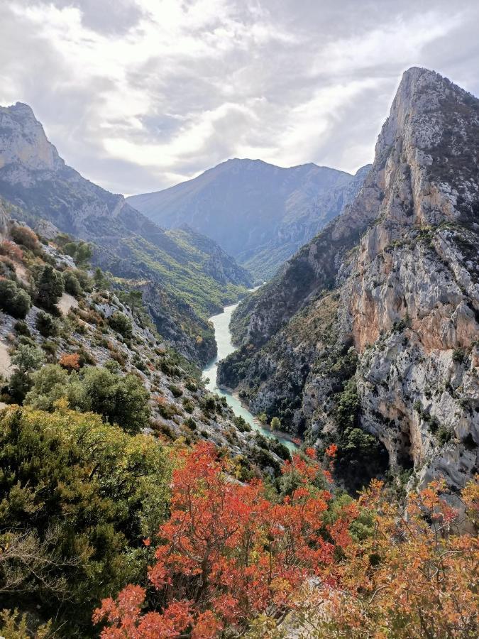 Les Haut Du Lac Sainte-Croix-de-Verdon Exterior foto